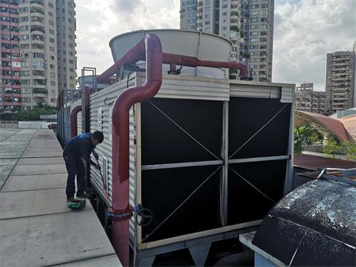 開式冷卻塔噴淋系統的維護保養(噴淋冷卻塔工作原理)