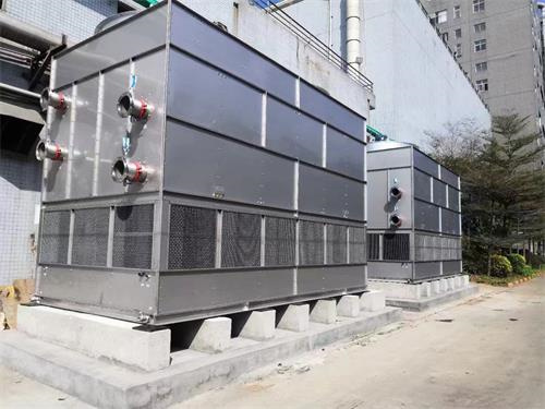 方形冷卻塔的組成與安裝,方形橫流式冷卻塔