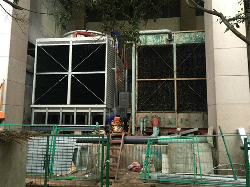 冷卻塔降溫效果取決于散熱片、風(fēng)機(jī)風(fēng)量,閉式冷卻塔降溫效果