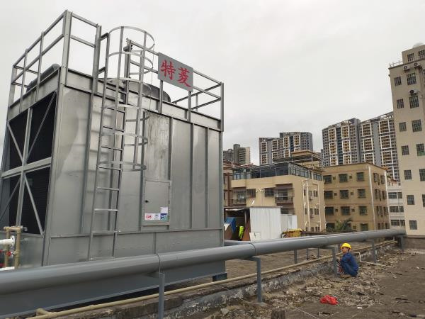 圓形冷卻塔是如何做到不耗電也能降溫的,圓形冷卻塔圖片